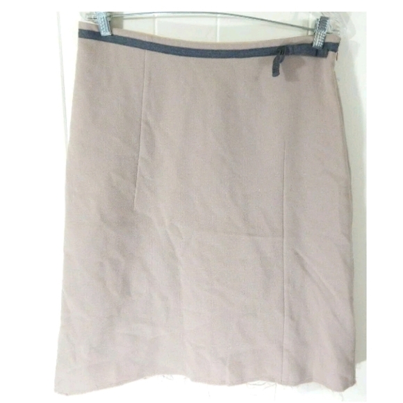 Marni Wool Raw Hem Pencil Skirt - Picture 1 of 4